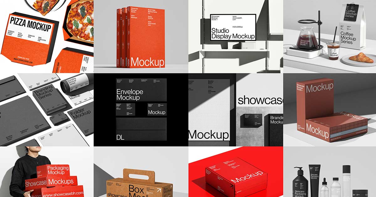 Showcase Mockup Studio | High Quality Contemporary Mockups