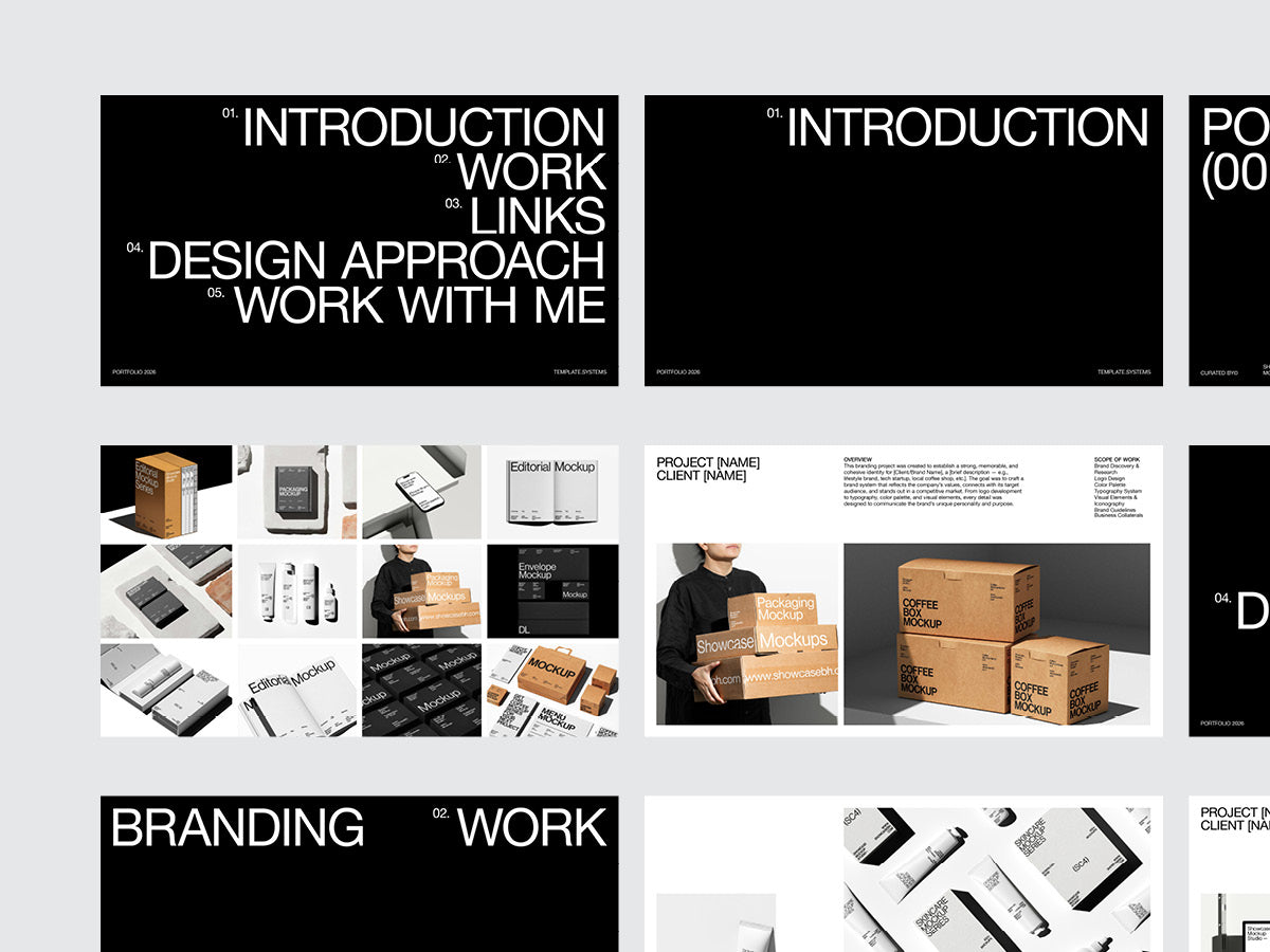 Portfolio - Presentation Template 001