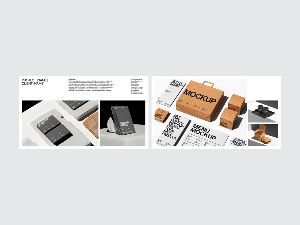 Portfolio - Presentation Template 001