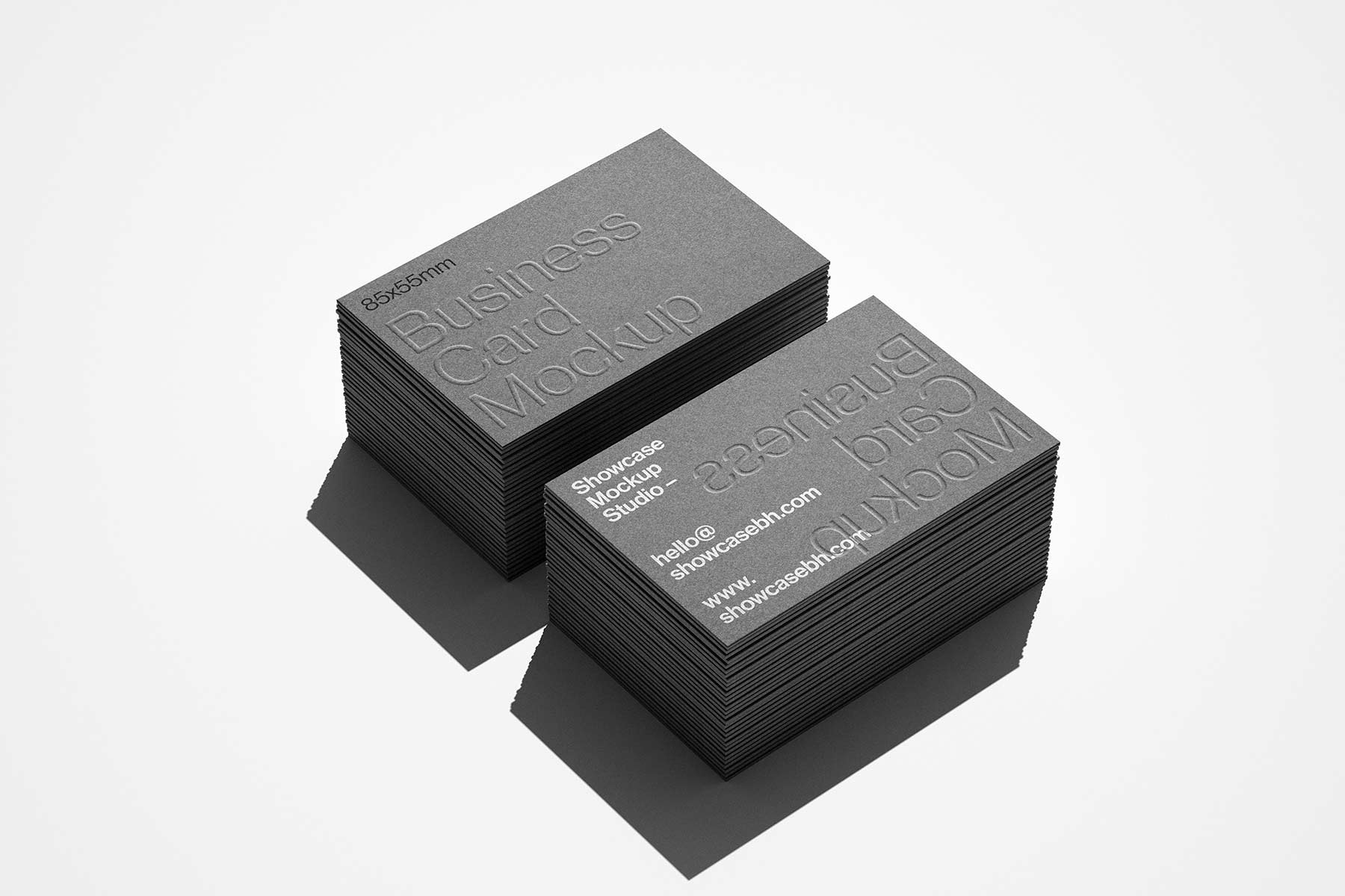 Business Card Showcase Template