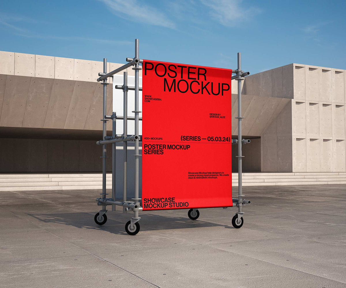 ARCH_Poster Mockup Series – Showcase Mockup Studio