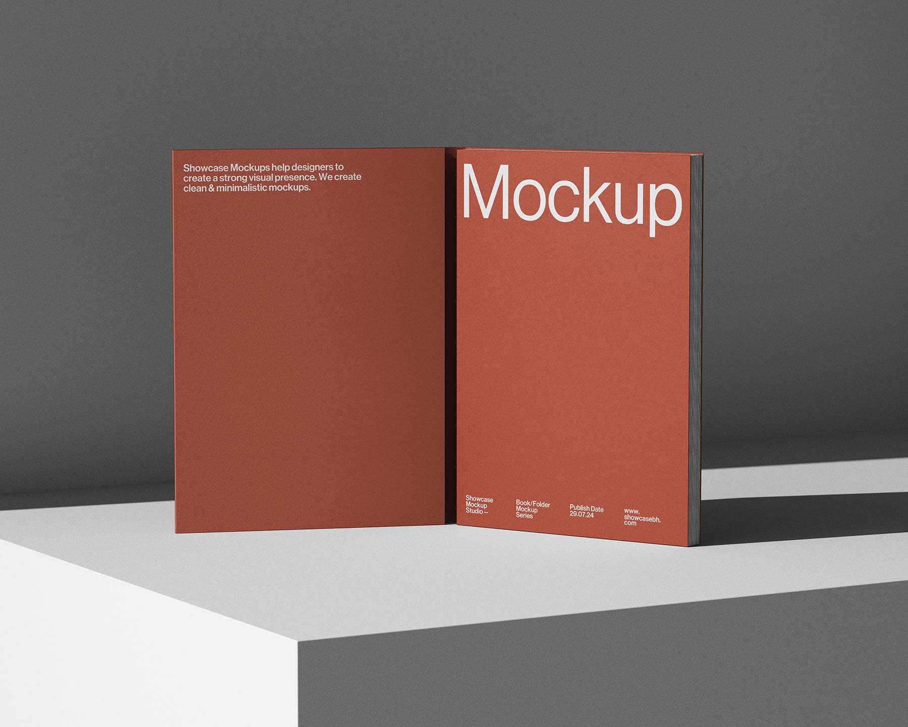 BF603_Book Folder Mockup