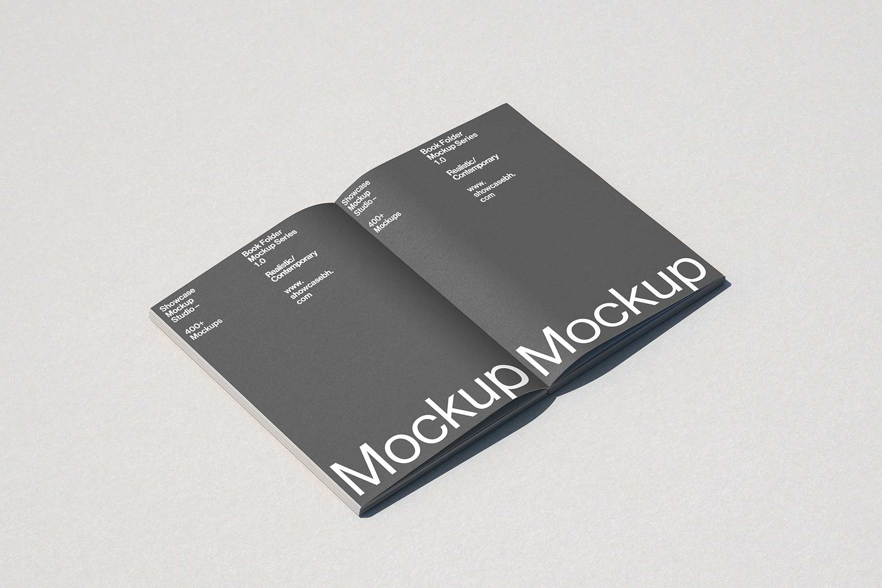 BF108_Book Folder Mockup – Showcase Mockup Studio