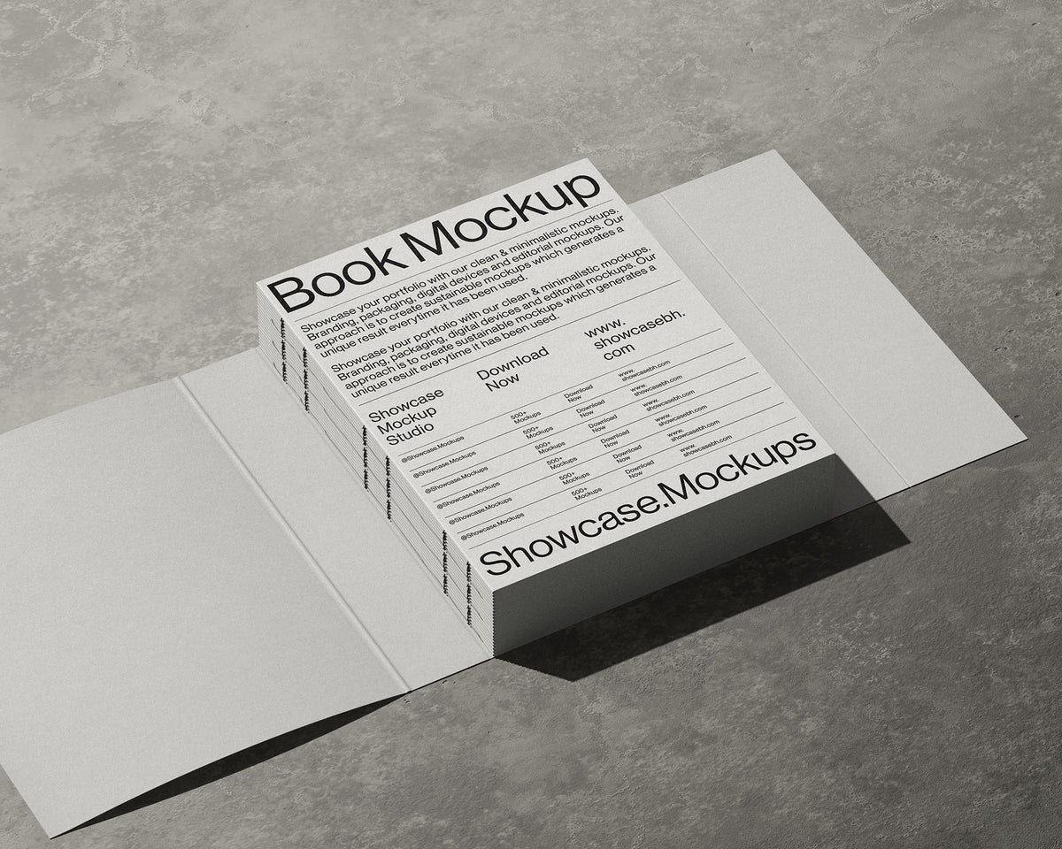 BF8_Book Mockup Bundle