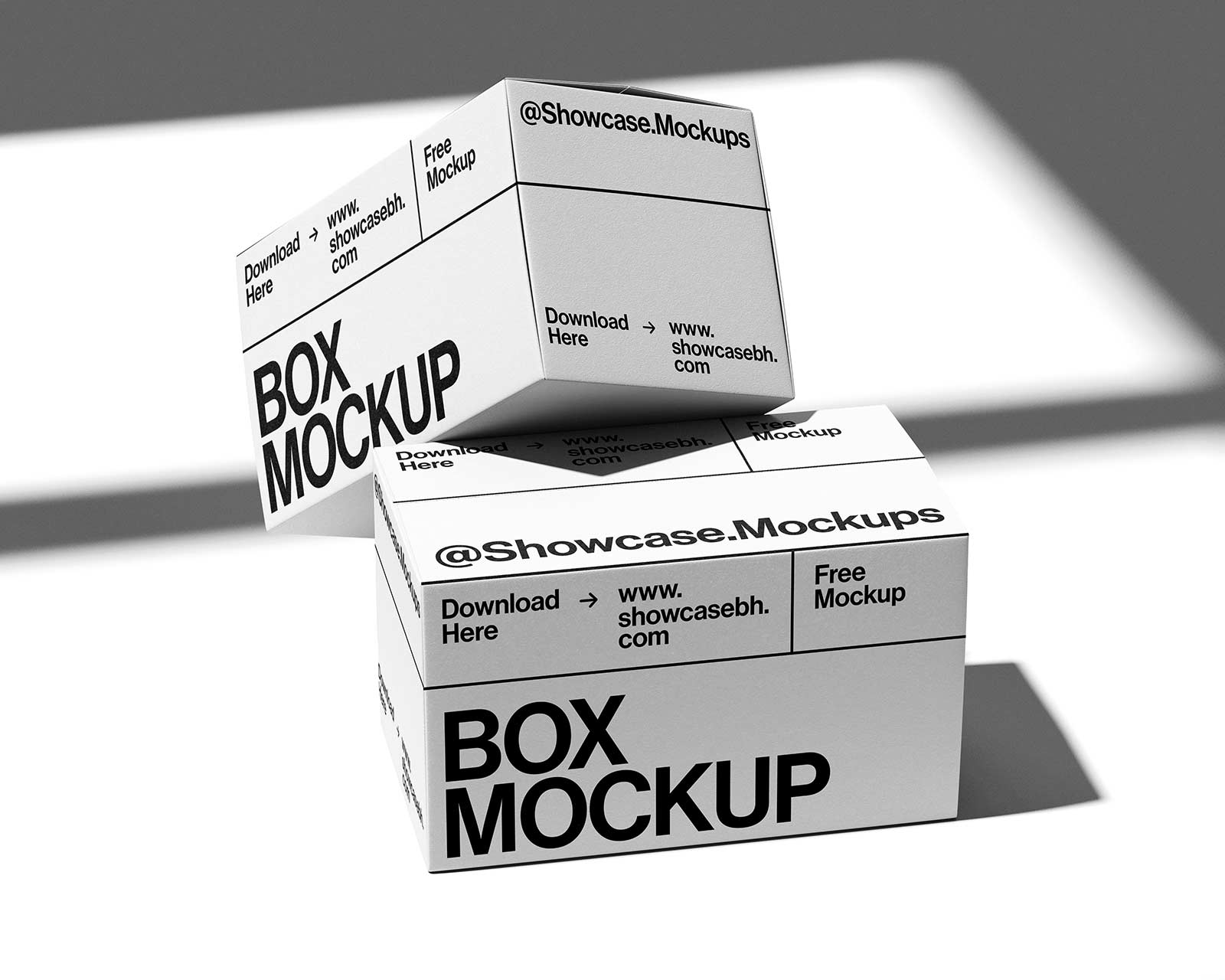 Free Box Mockup
