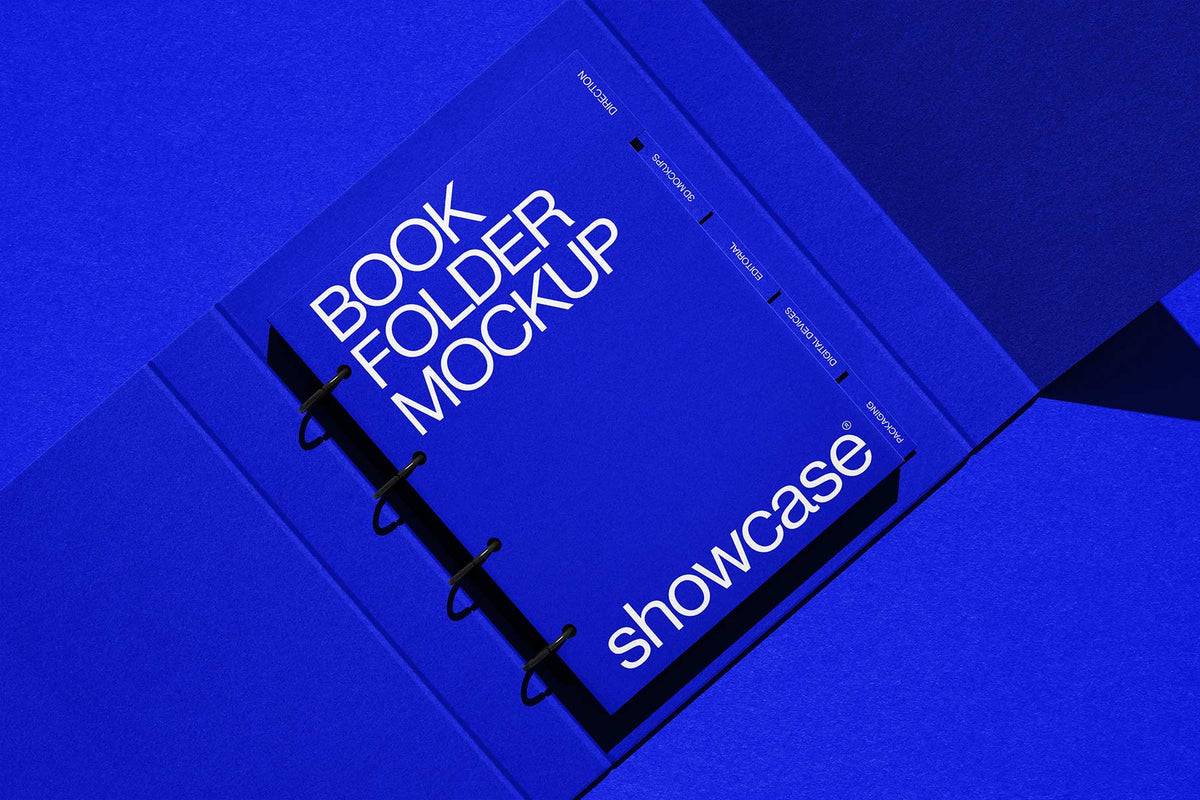 GB04_Book Folder Mockup – Showcase Mockup Studio