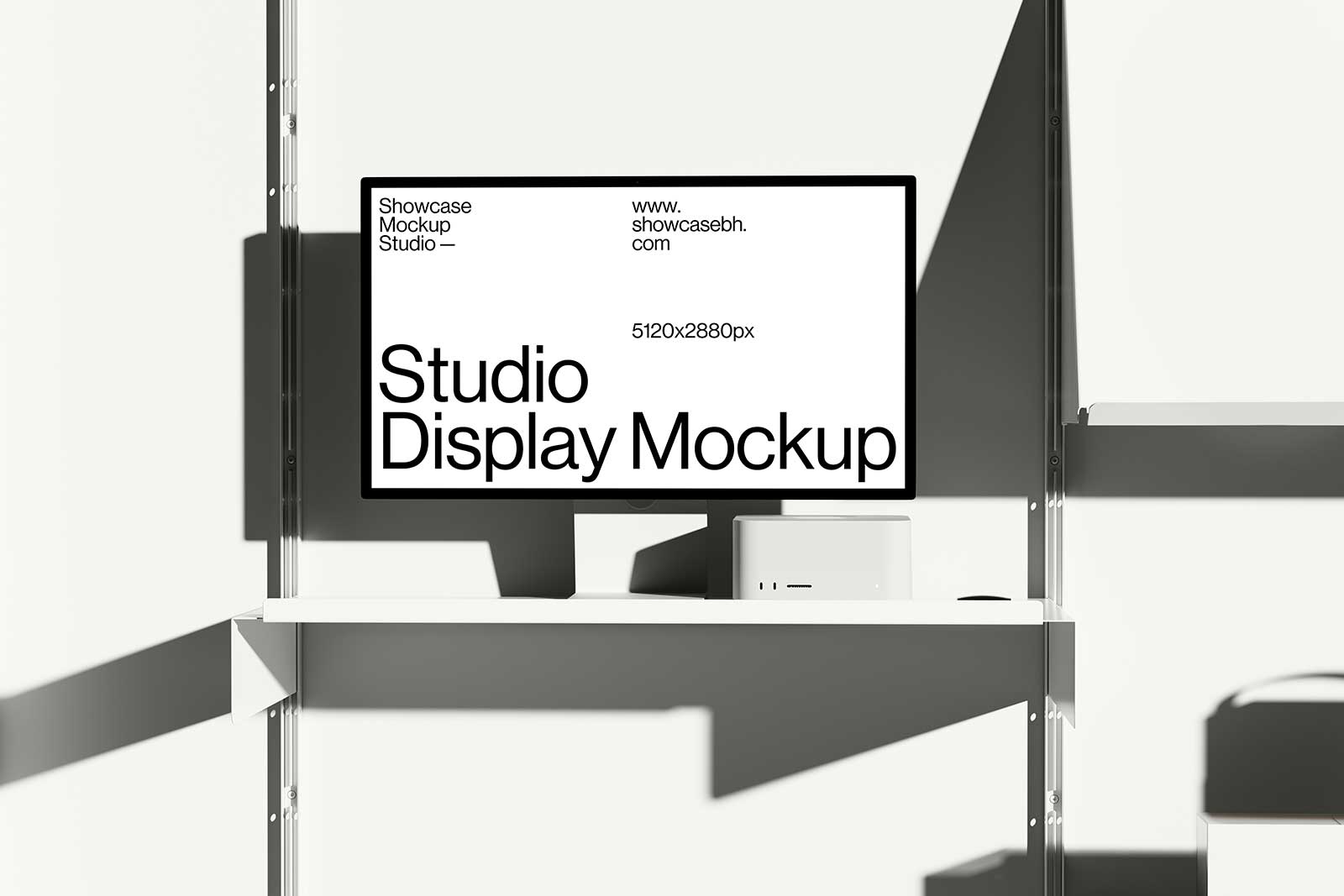 Mockup Studio RAMS02_Studio Display Mockup – Showcase Mockup Studio
