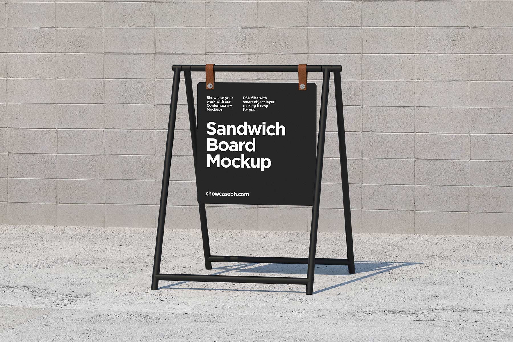 Sandwich Board Mockup Bundle