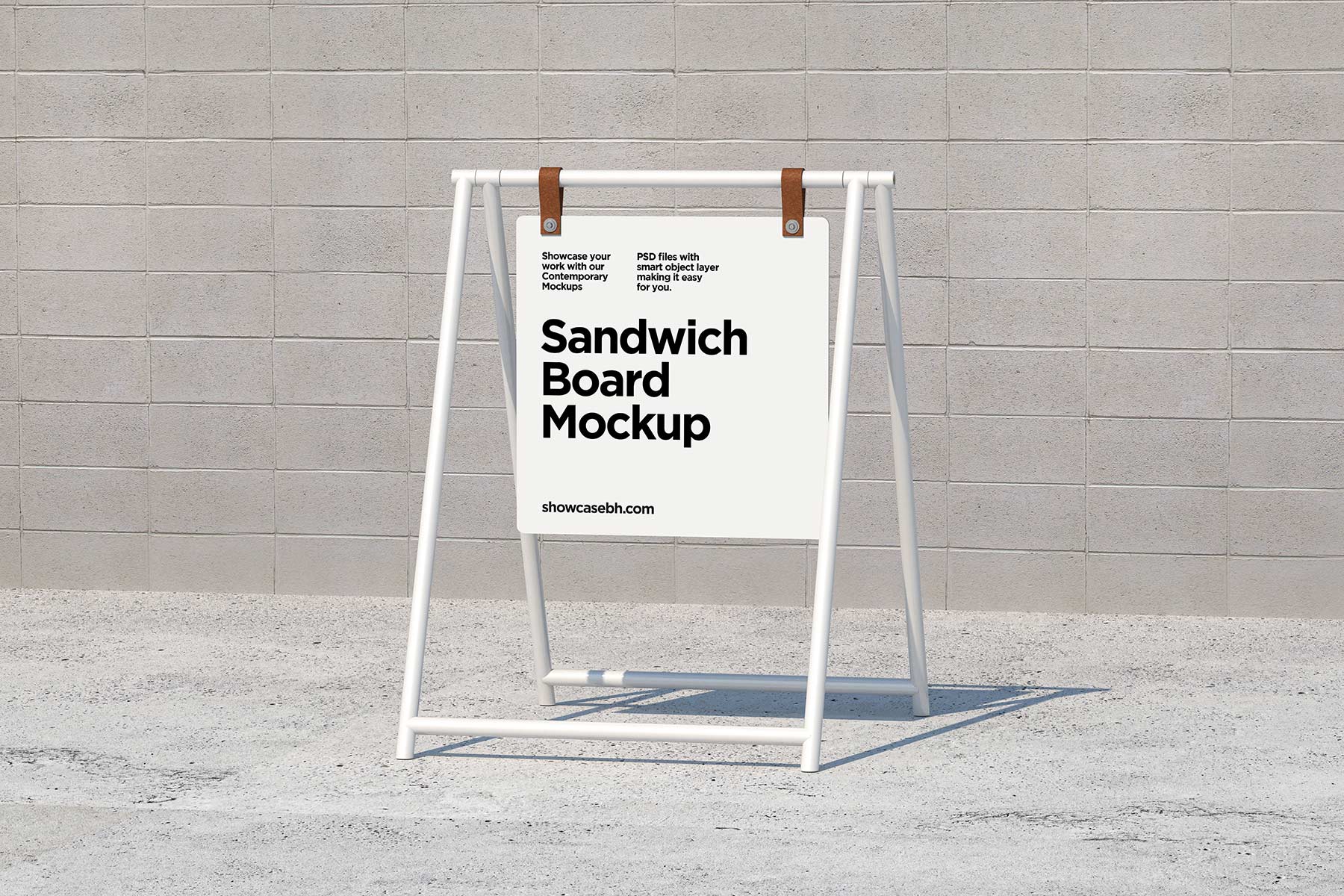 Sandwich Board Mockup Bundle
