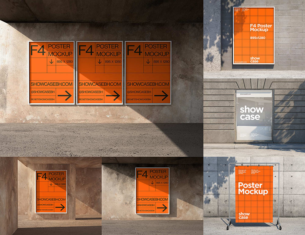 PO_Poster Mockup Bundle